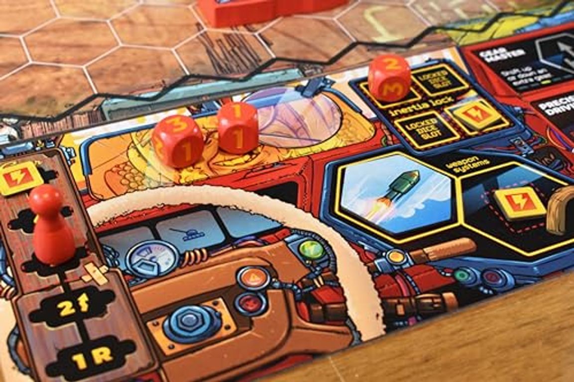 Joyride: Survival of the Fastest game board