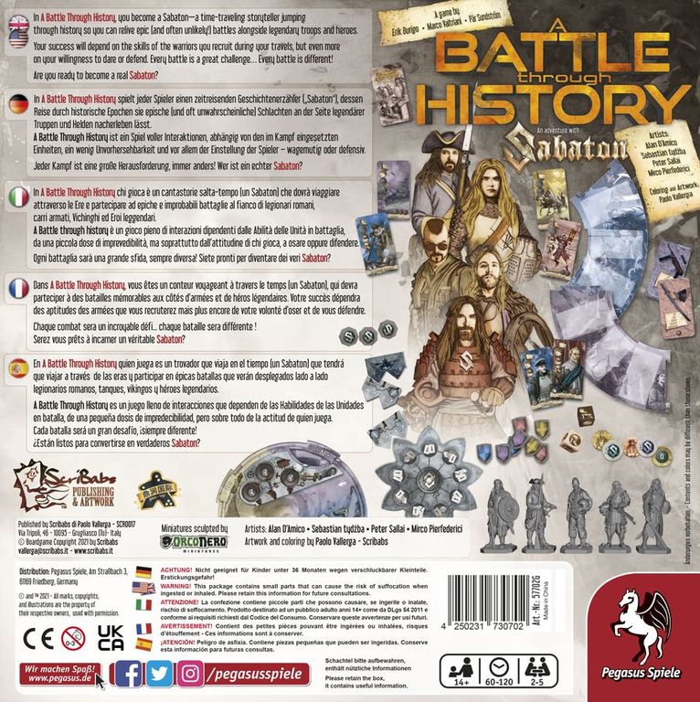 A Battle through History torna a scatola