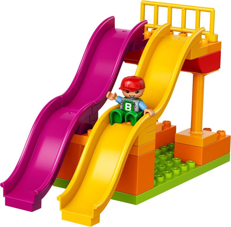 LEGO® DUPLO® Le parc d'attractions composants