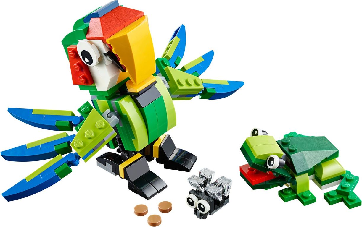 LEGO® Creator Les animaux de la forêt tropicale animaux