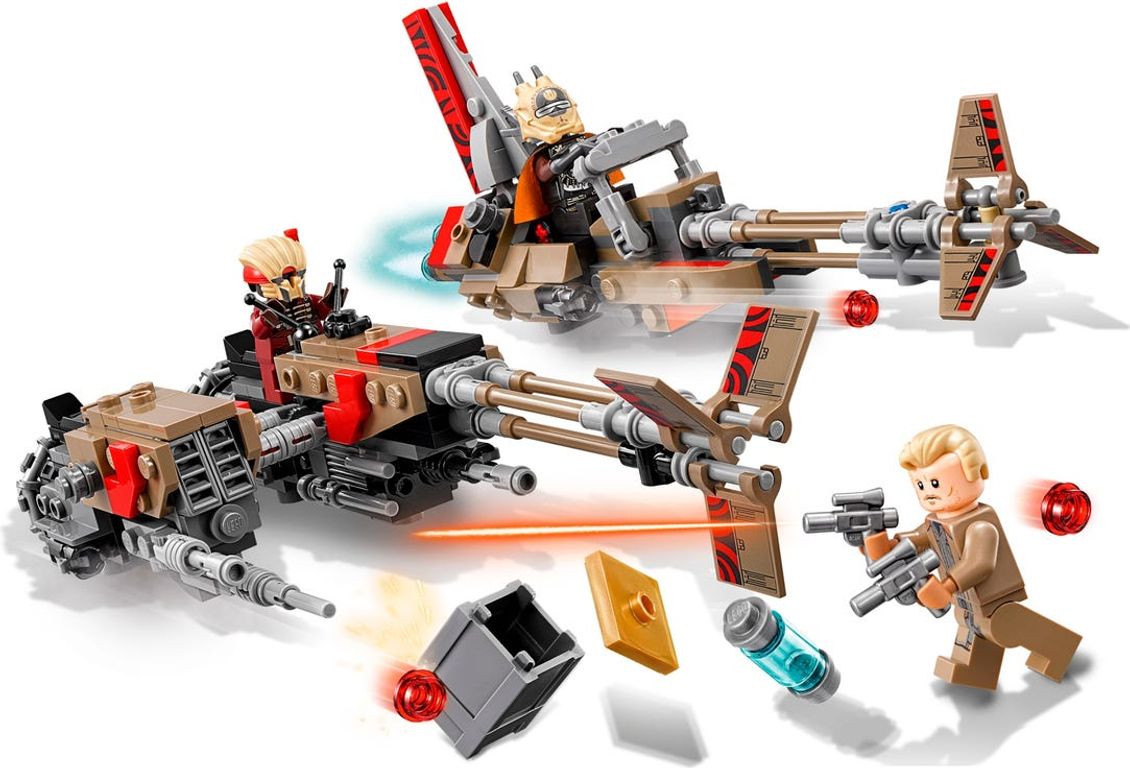 LEGO® Star Wars Cloud-Rider Swoop Bikes™ jugabilidad