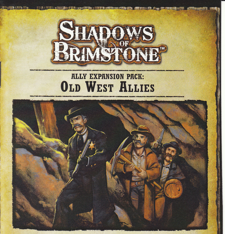 Shadows of Brimstone: Allies of the Old West Ally Expansion book