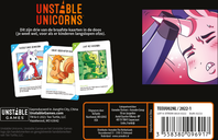 Unstable Unicorns: NSFW Base Game achterkant van de doos