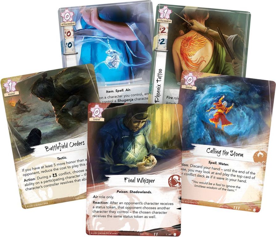 Legend of the Five Rings: The Card Game – Coils of Power karten