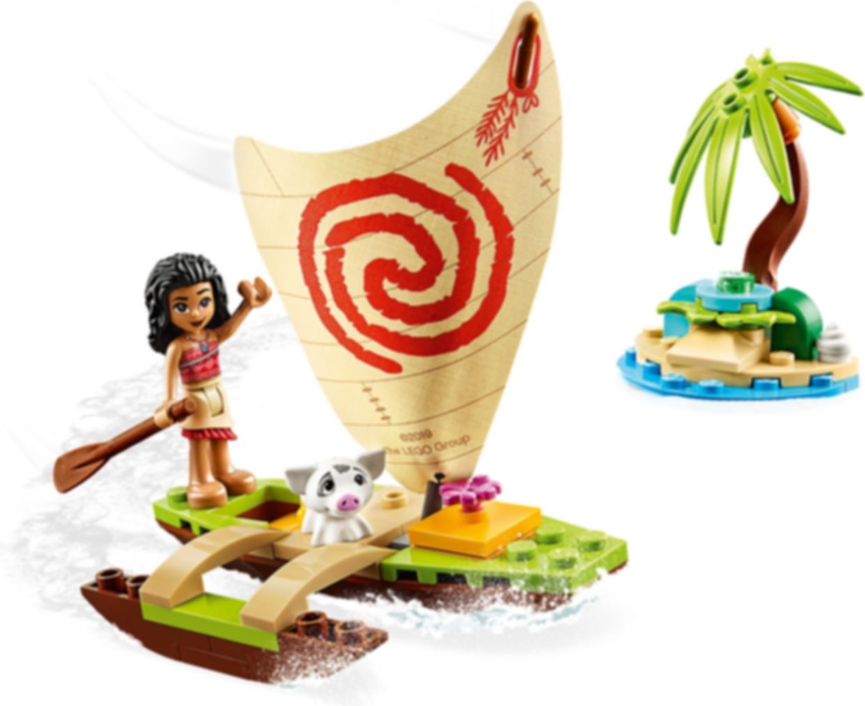 LEGO® Disney Vaiana‘s oceaanavontuur speelwijze