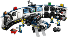 LEGO® City Custom Police Car Garage components
