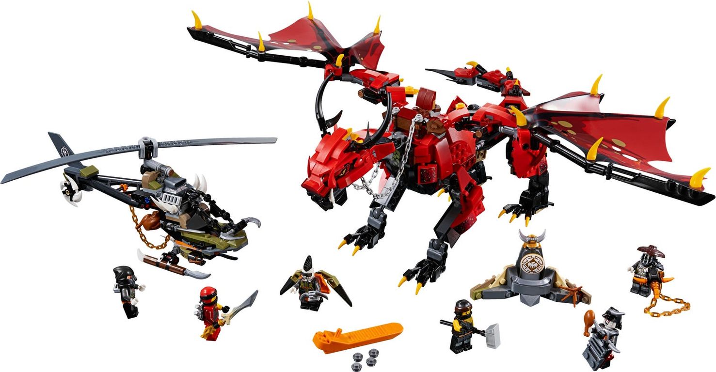 LEGO® Ninjago Mutter der Drachen komponenten