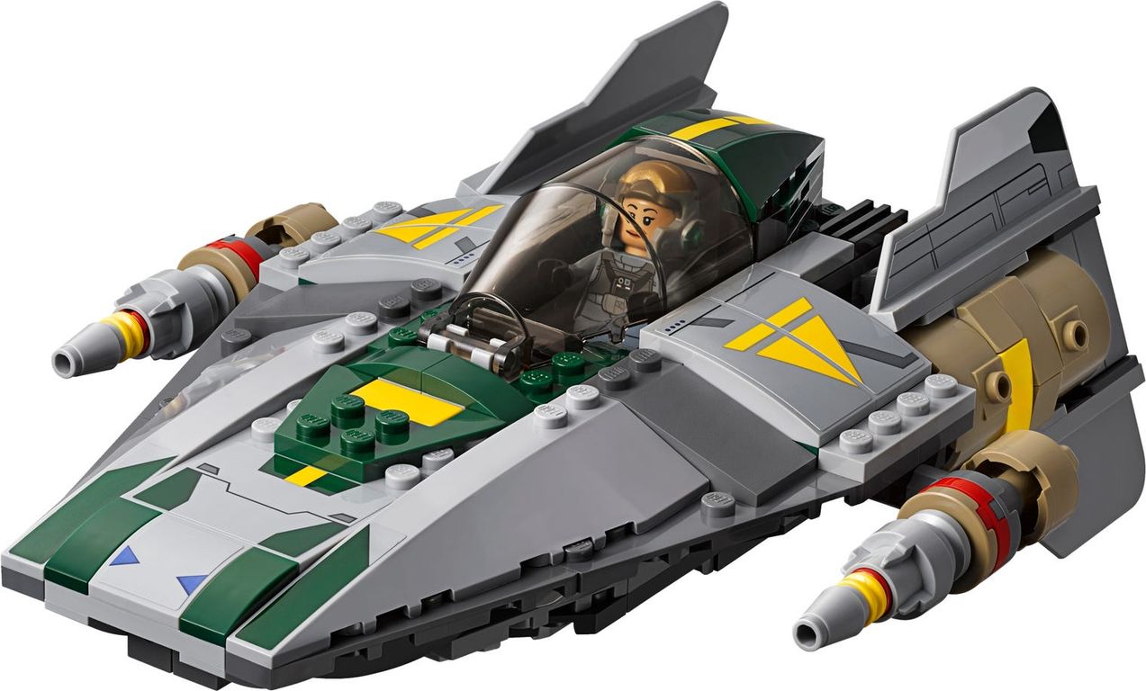 LEGO® Star Wars Le TIE Advanced de Dark Vador contre l'A-Wing Starfighter composants