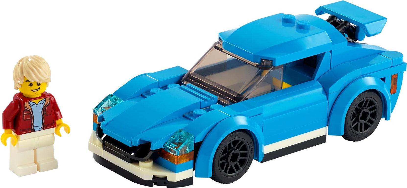 LEGO® City La voiture de sport composants