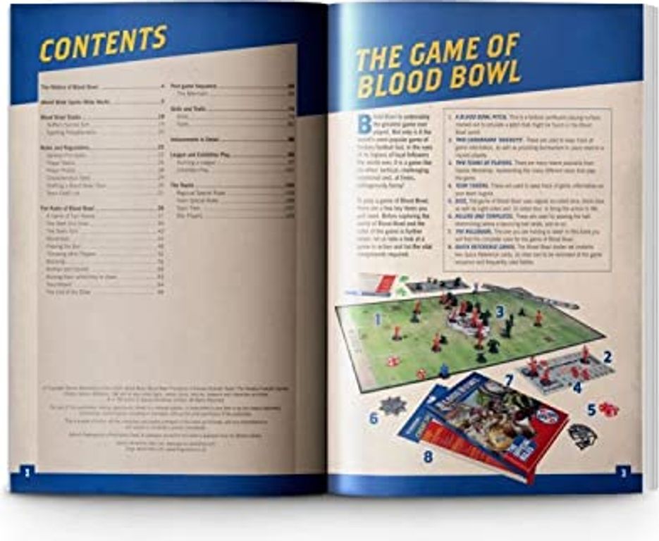 Blood Bowl Second Season Edition Rulebook anleitung