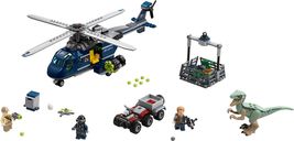 LEGO® Jurassic World Inseguimento sull'elicottero di Blue componenti