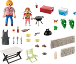 Playmobil® Family Fun Family Barbecue components