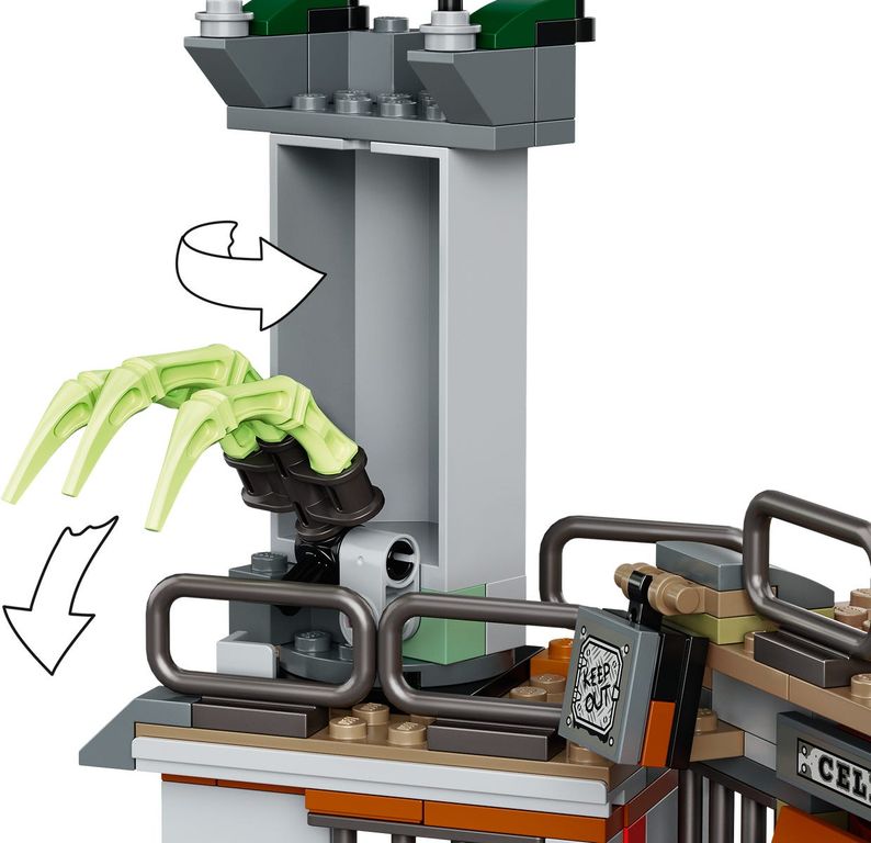 LEGO® Hidden Side Newbury´s verlassenes Gefängnis komponenten