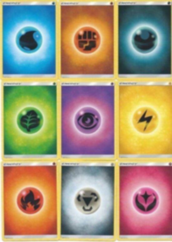 Pokémon TCG: Basic Energy Box kaarten