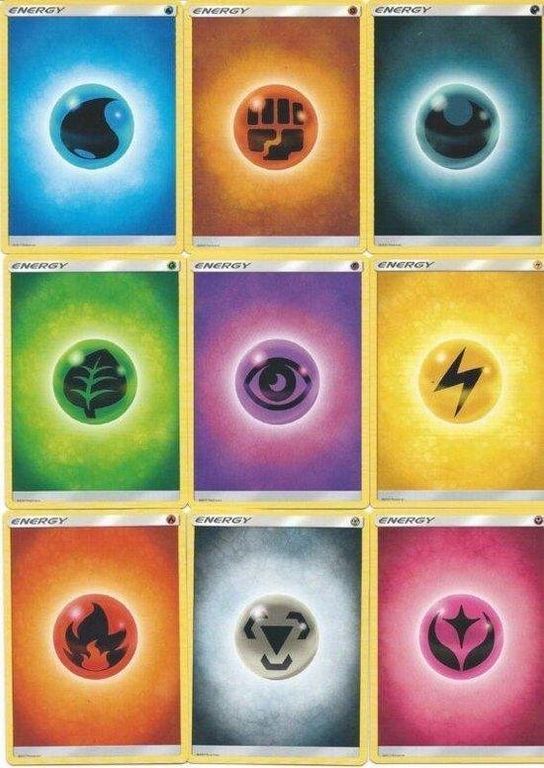 Pokémon TCG: Basic Energy Box cards