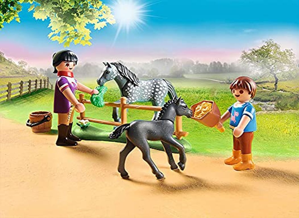 Playmobil® Country Pony Café horses