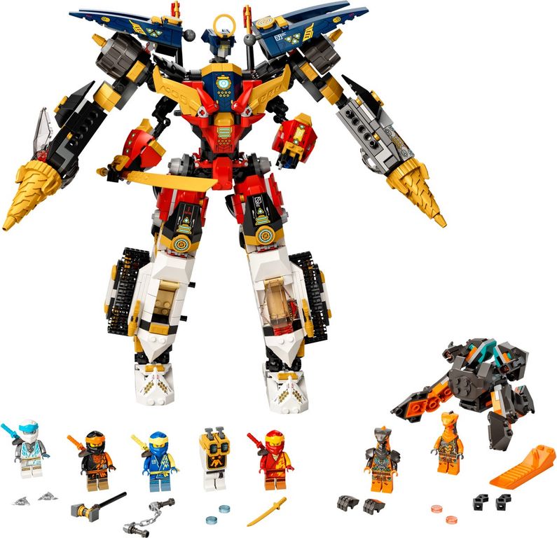 LEGO® Ninjago Le robot ultra combo ninja composants