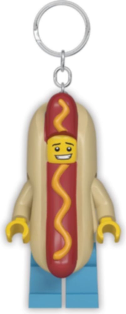 LEGO® Minifigures Hot Dog Guy Key Light minifigures