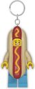 LEGO® Minifigures Mann im Hotdog-Kostüm – Schlüsselanhänger mit Licht minifiguren