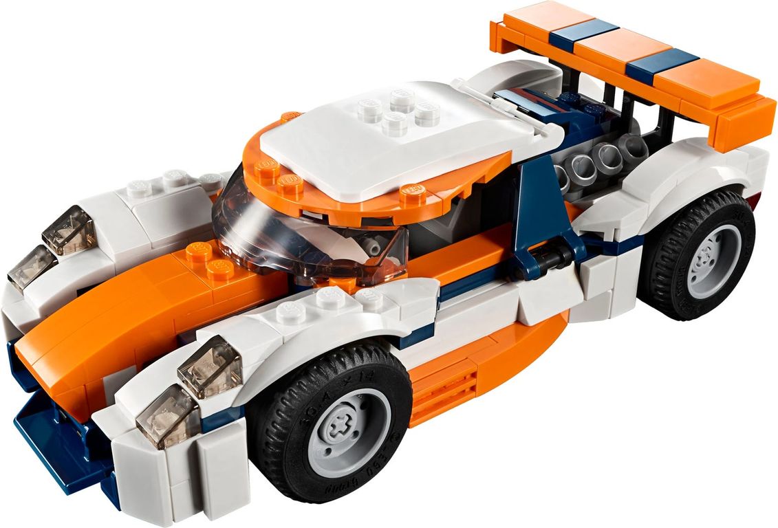 LEGO® Creator La voiture de course composants