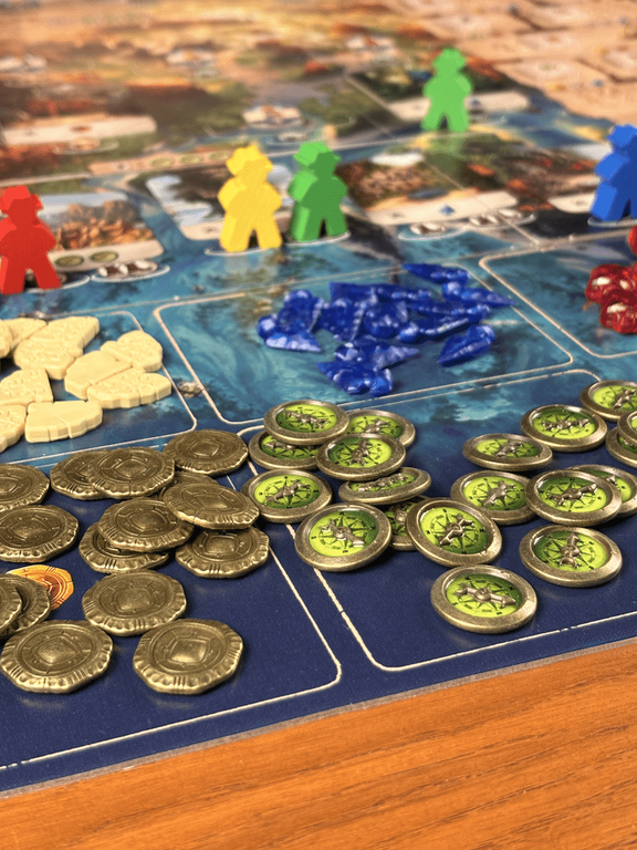 Lost Ruins of Arnak: Upgraded Components components