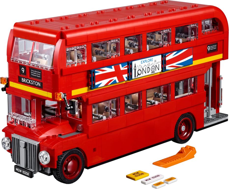 LEGO® Icons Autobús de Londres partes