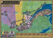 Power Grid: Québec/Baden-Württemberg spelbord