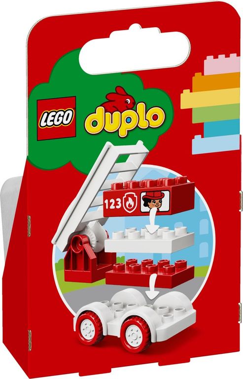 LEGO® DUPLO® Le camion de pompiers dos de la boîte