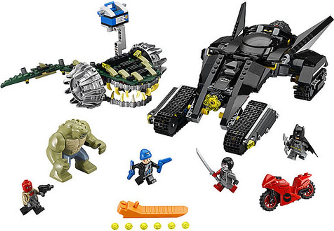 LEGO® DC Superheroes Batman™: Killer Crocs™ Überfall in der Kanalisation komponenten