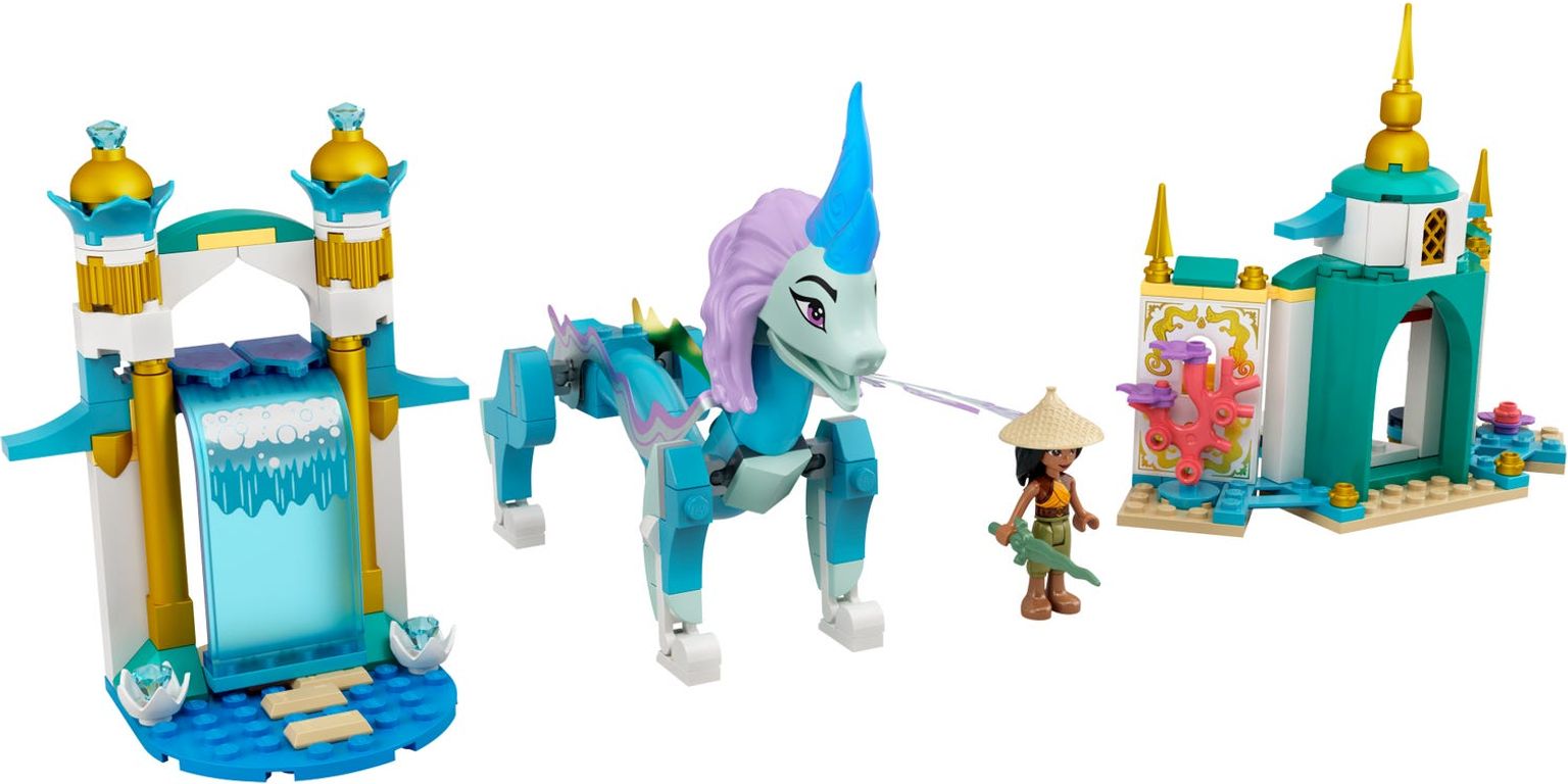 LEGO® Disney Raya und der Sisu Drache komponenten