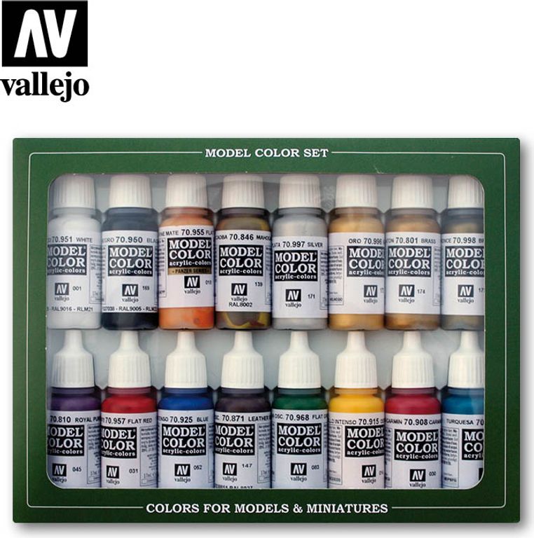 Il miglior prezzo per Vallejo Model Color: Set Imperial Rome Colors (16  Farben) - TableTopFinder