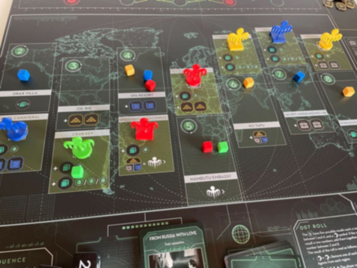 SPECTRE: The Board Game gameplay