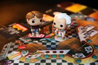 Funkoverse Strategy Game: Back to the Future 100 – Marty McFly & Doc Brown components