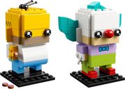 LEGO® BrickHeadz™ Homer Simpson & Krusty the Clown components