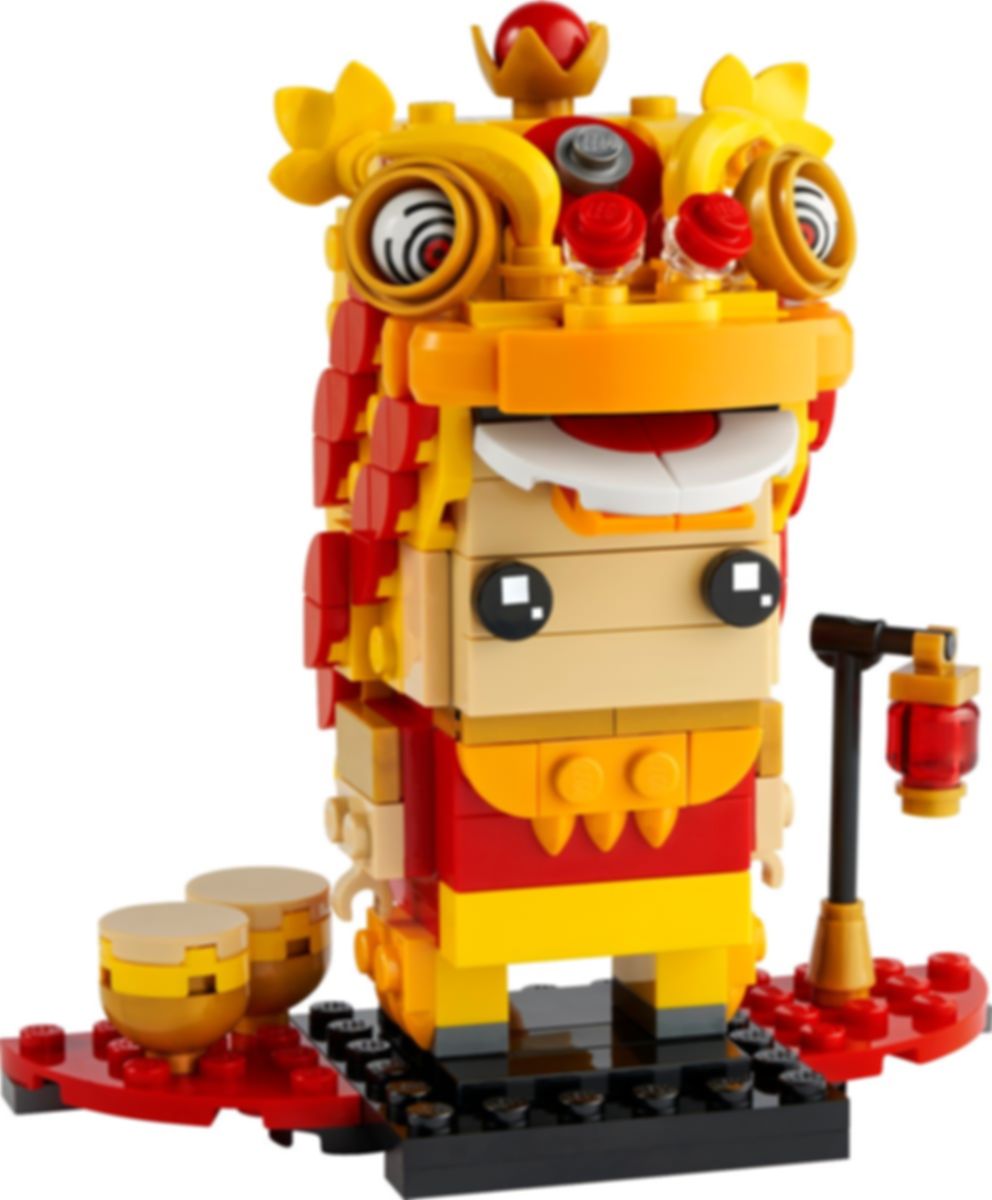 LEGO® BrickHeadz™ Bailarín de la Danza del León partes