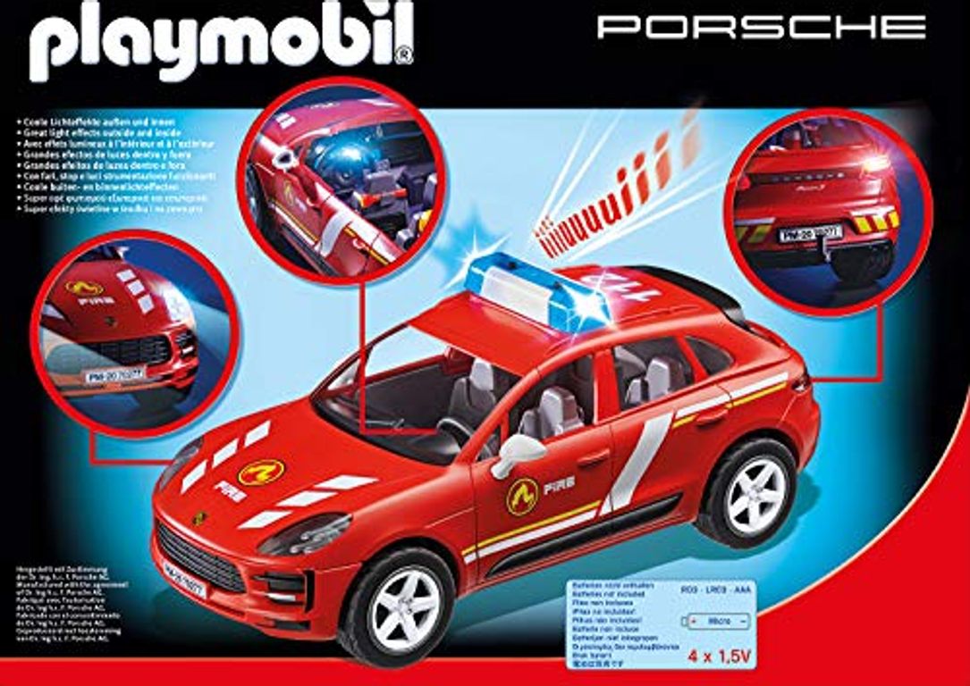 Playmobil® Porsche Macan S components