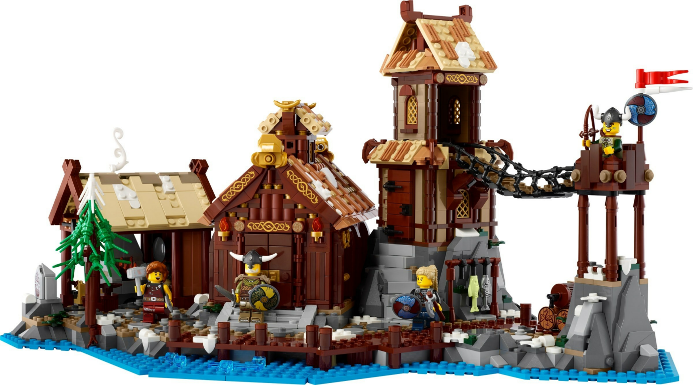 LEGO® Ideas Le village viking composants