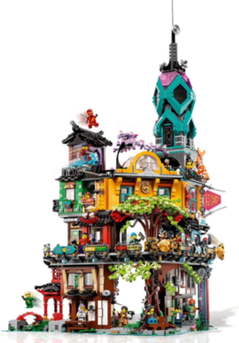 LEGO® Ninjago NINJAGO® City Gardens components