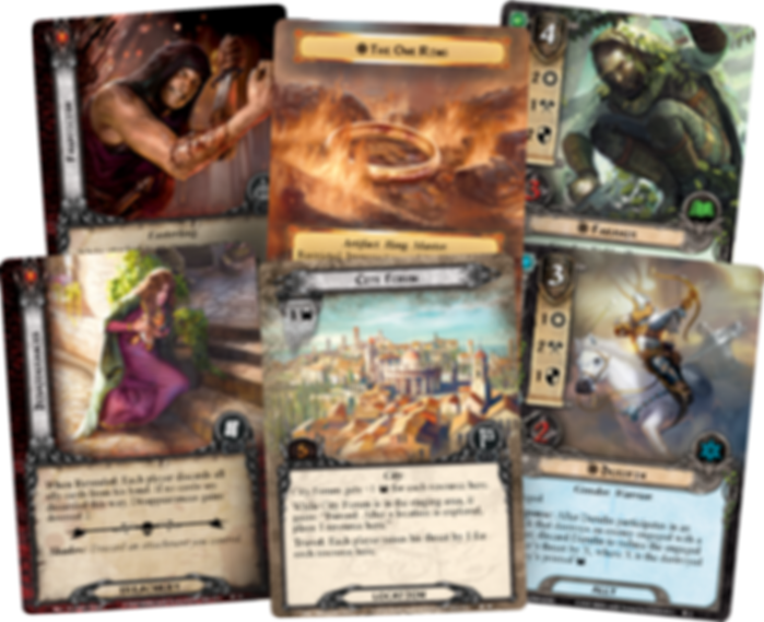 The Lord of the Rings: The Card Game - A Shadow in the East kaarten