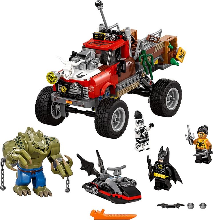 LEGO® Batman Movie Killer Croc™ monstertruck componenten