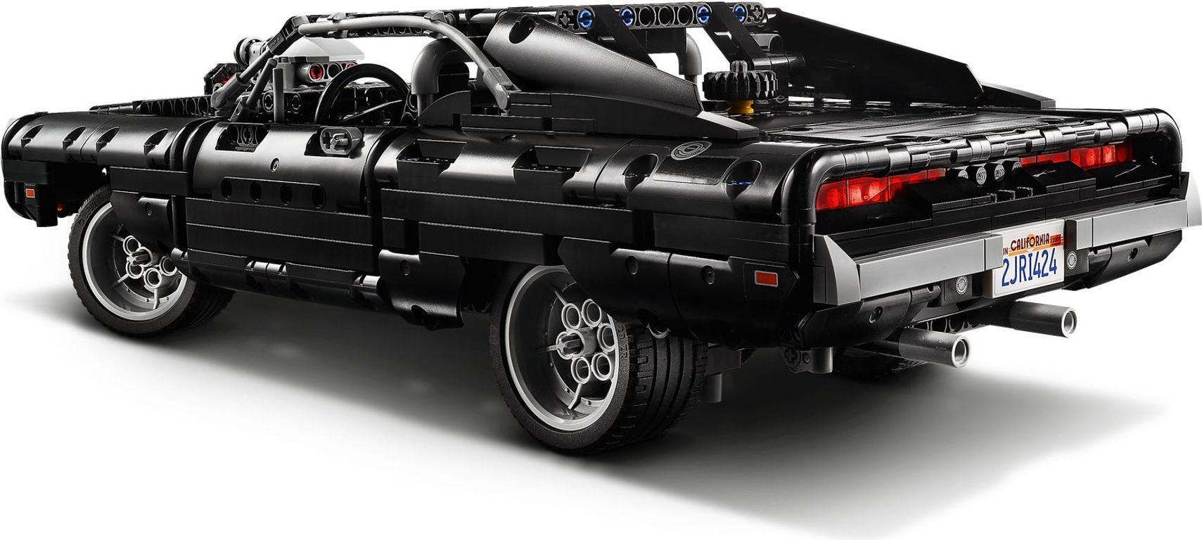 LEGO® Technic Dom's Dodge Charger back side