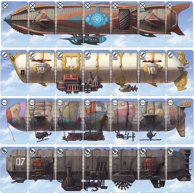 Dastardly Dirigibles carte