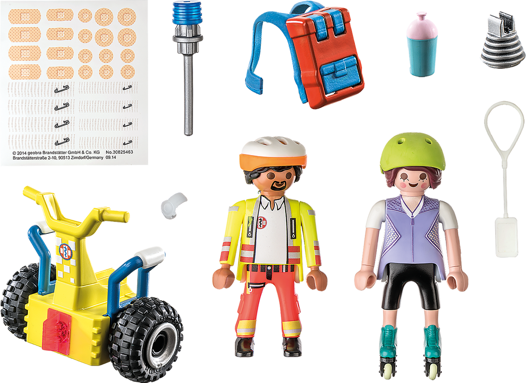 Playmobil® City Life Starter Pack Rescue with Balance Racer components