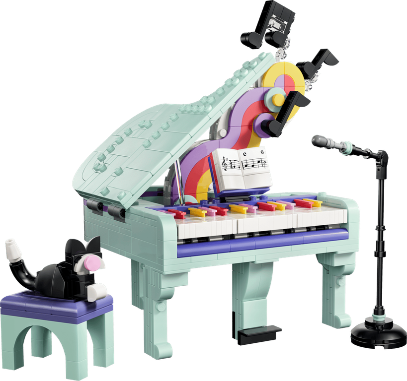 LEGO® Creator Pianoforte decorativo con gatto componenti