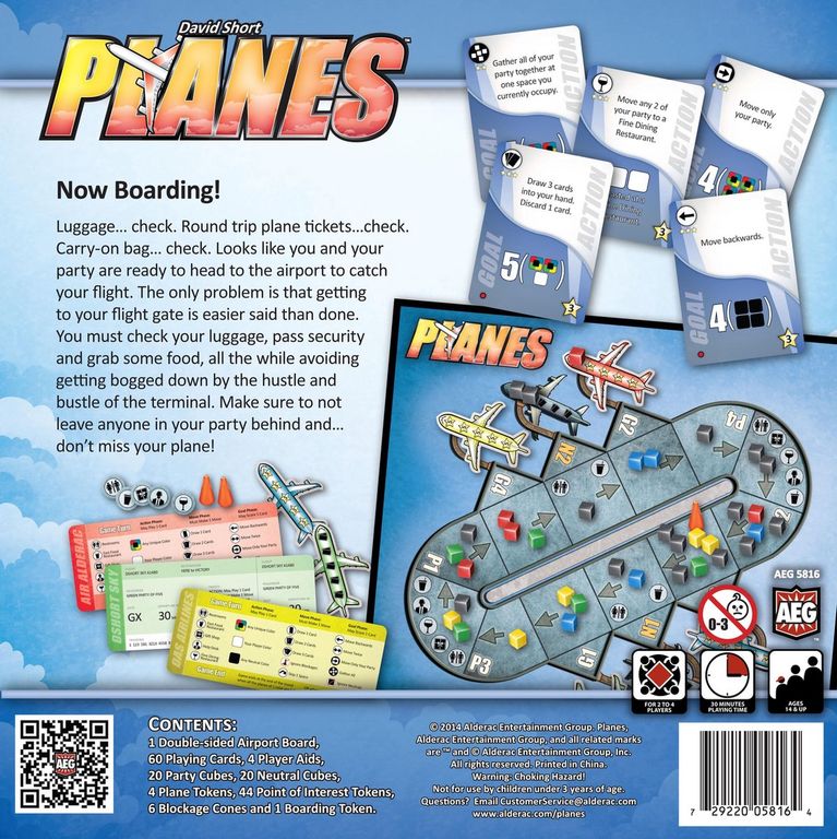 Planes back of the box