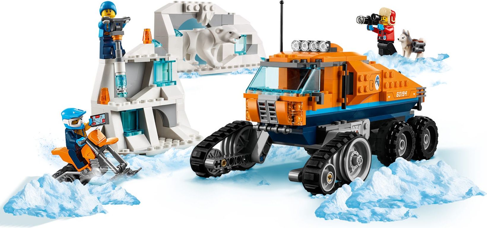 LEGO® City Poolonderzoekstruck speelwijze