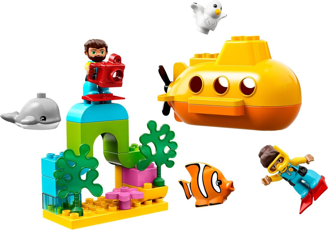 LEGO® DUPLO® Submarine Adventure components