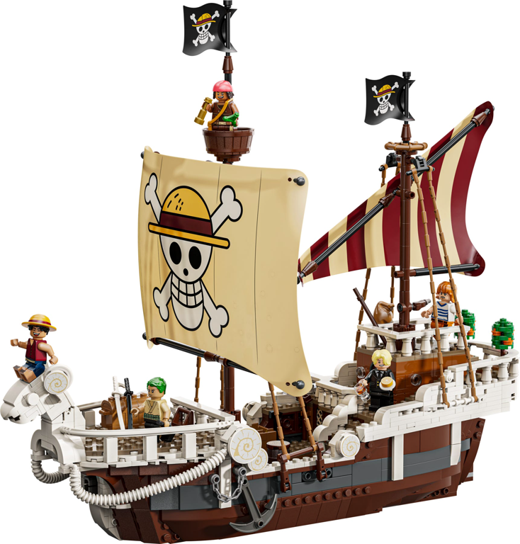 LEGO® One Piece The Going Merry Pirate Ship components