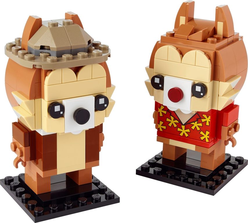 LEGO® BrickHeadz™ Tic et Tac composants