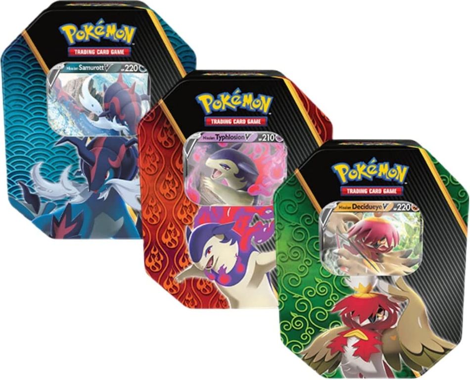 Pokémon TCG: Divergent Powers Tin caja